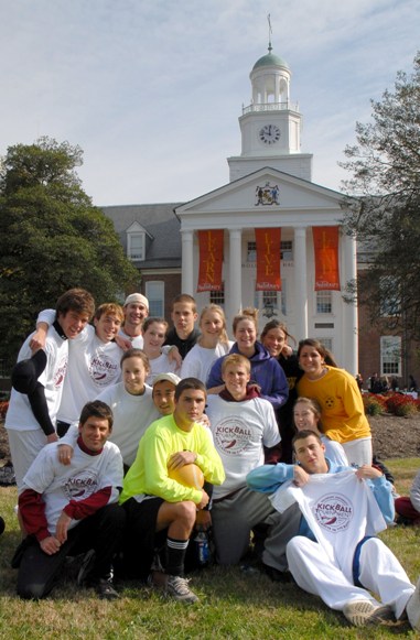 The Winning Kickball Team