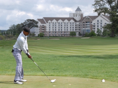 Whyte at SU Golf Classic