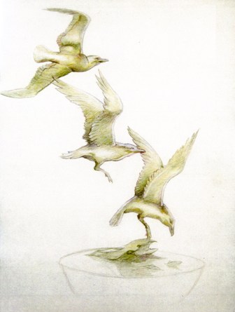 Sea Gull Square sculpture rendering