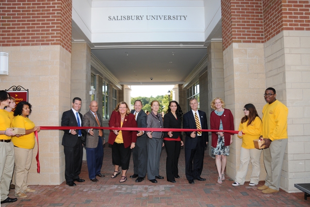 Sea Gull Square ribbon-cutting