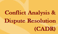 Conflict Analysis and Dispute Resolution Department logo