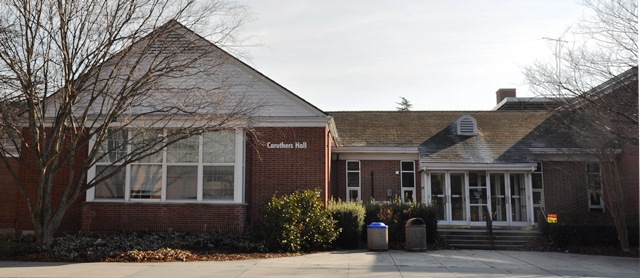 Caruthers Hall Before Demolition