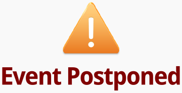 Event Postponed logo
