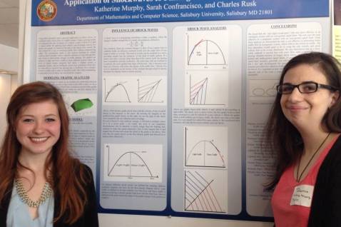 Katherine Murphy (left) and Sarah Confrancisco