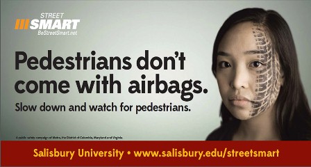 Pedestrian Saftey Message