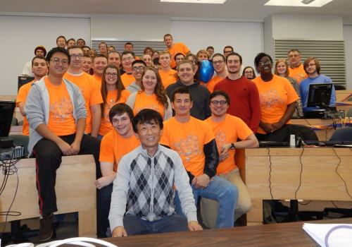 SU computer science students 