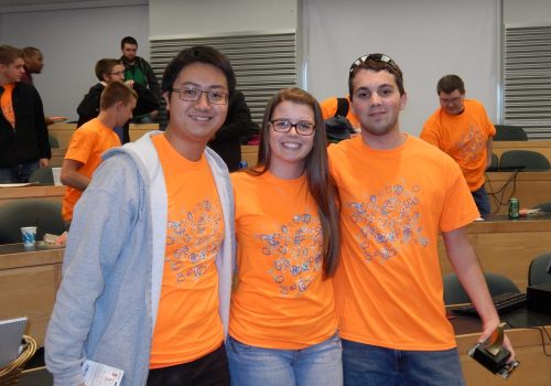 SU computer science students 