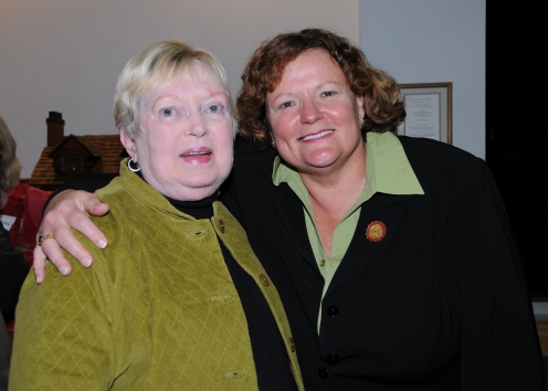 Marilyn Seidel & SU President Janet Dudley-Eshbach