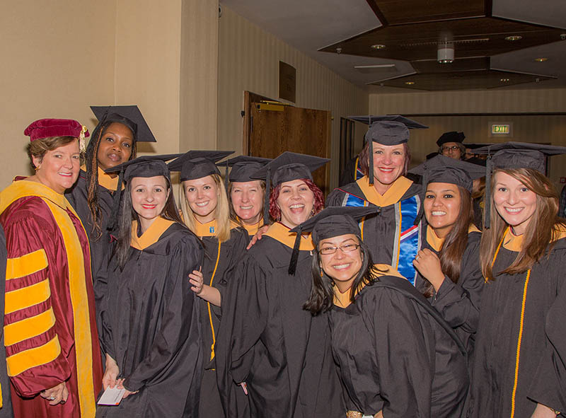 Dr.Janet Dudley-Eshbach (center)