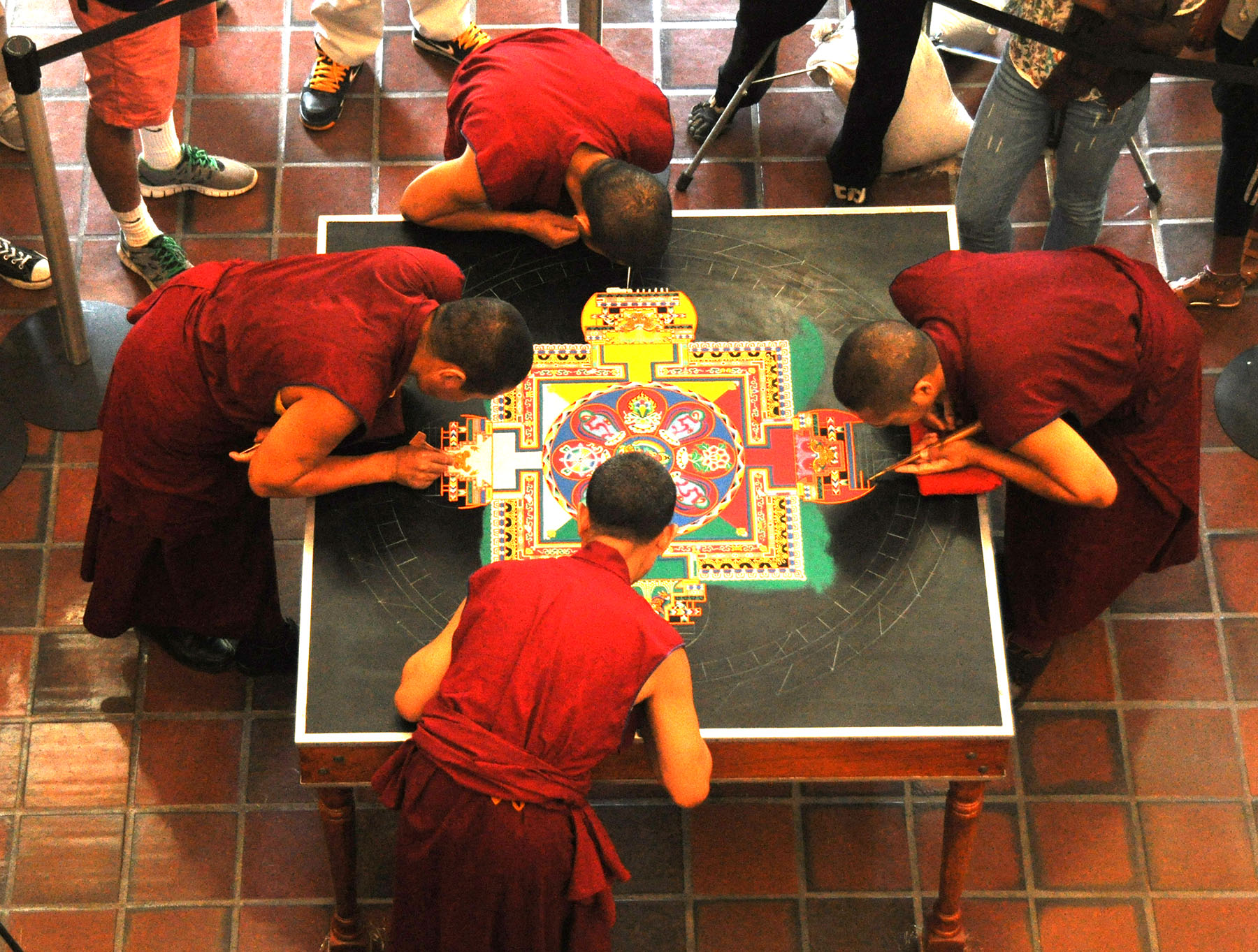 Tibetan Monks at SU