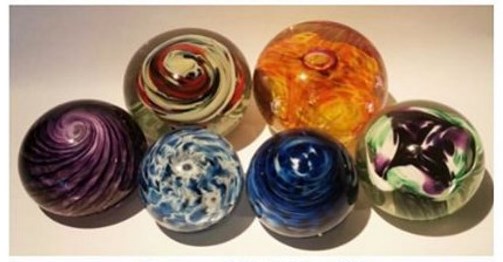 Glass Blowing Paperweight