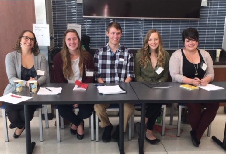 Madison Hill, Hunter Jennings, Alyssa Massey and Laura Baasland 