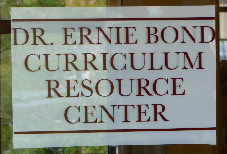 Dr. Ernie Bond Curriculum Resource Center