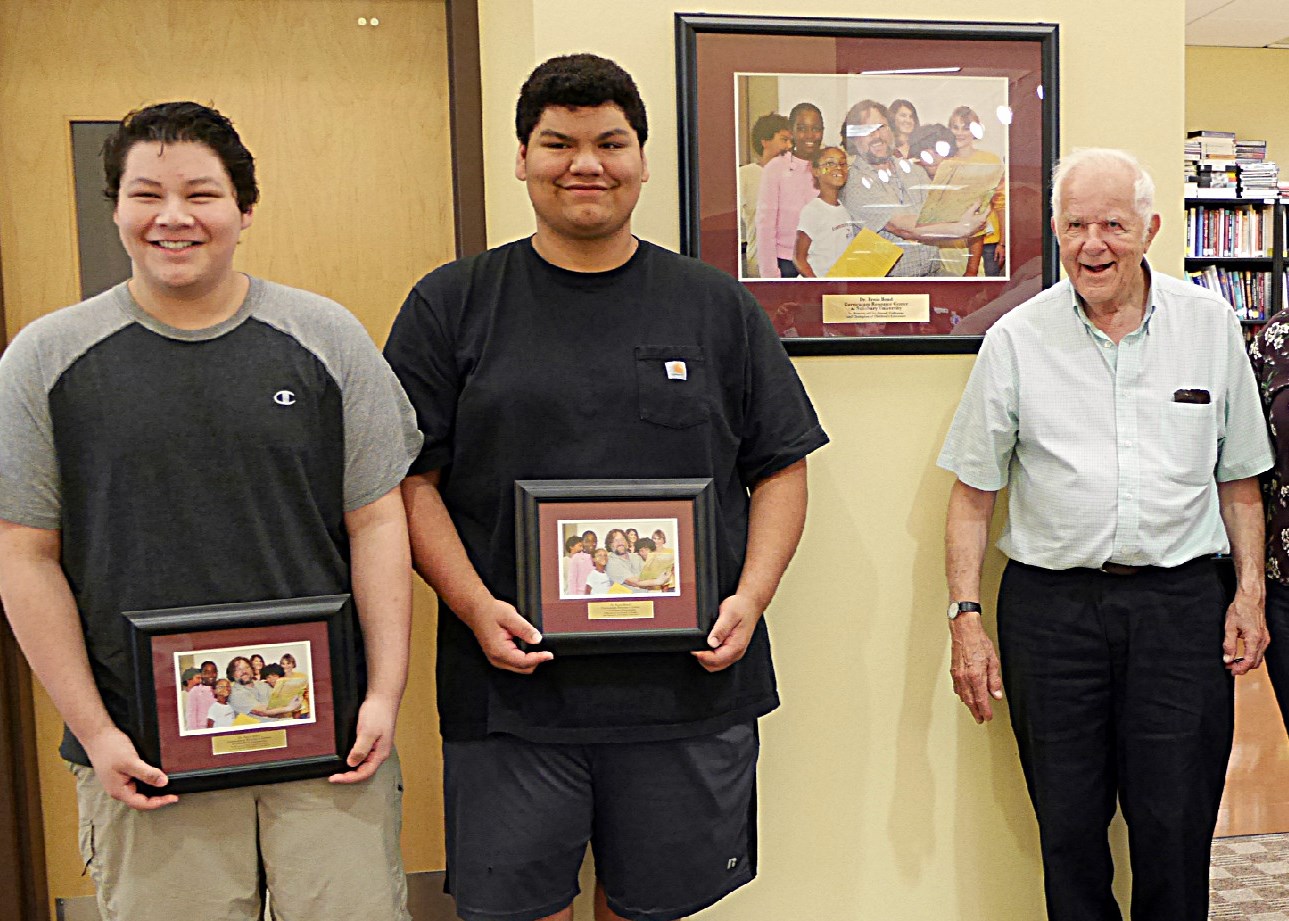 Dr. Ernie Bond's sons and father