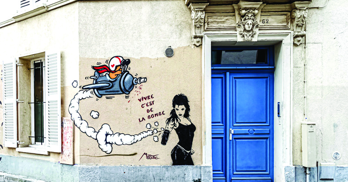 Lecture About French Street Art at SU November 8