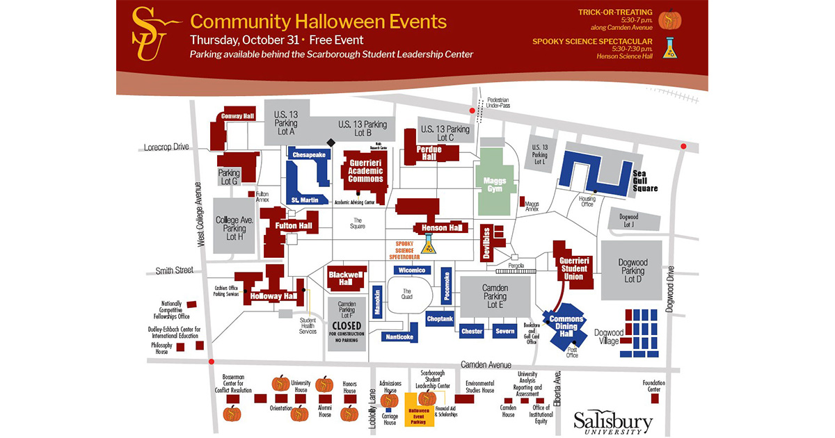 SU Hosts Community Halloween Activities October 31