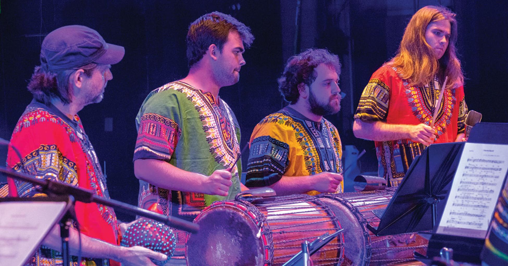 SU World Drum Ensemble Performs November 16