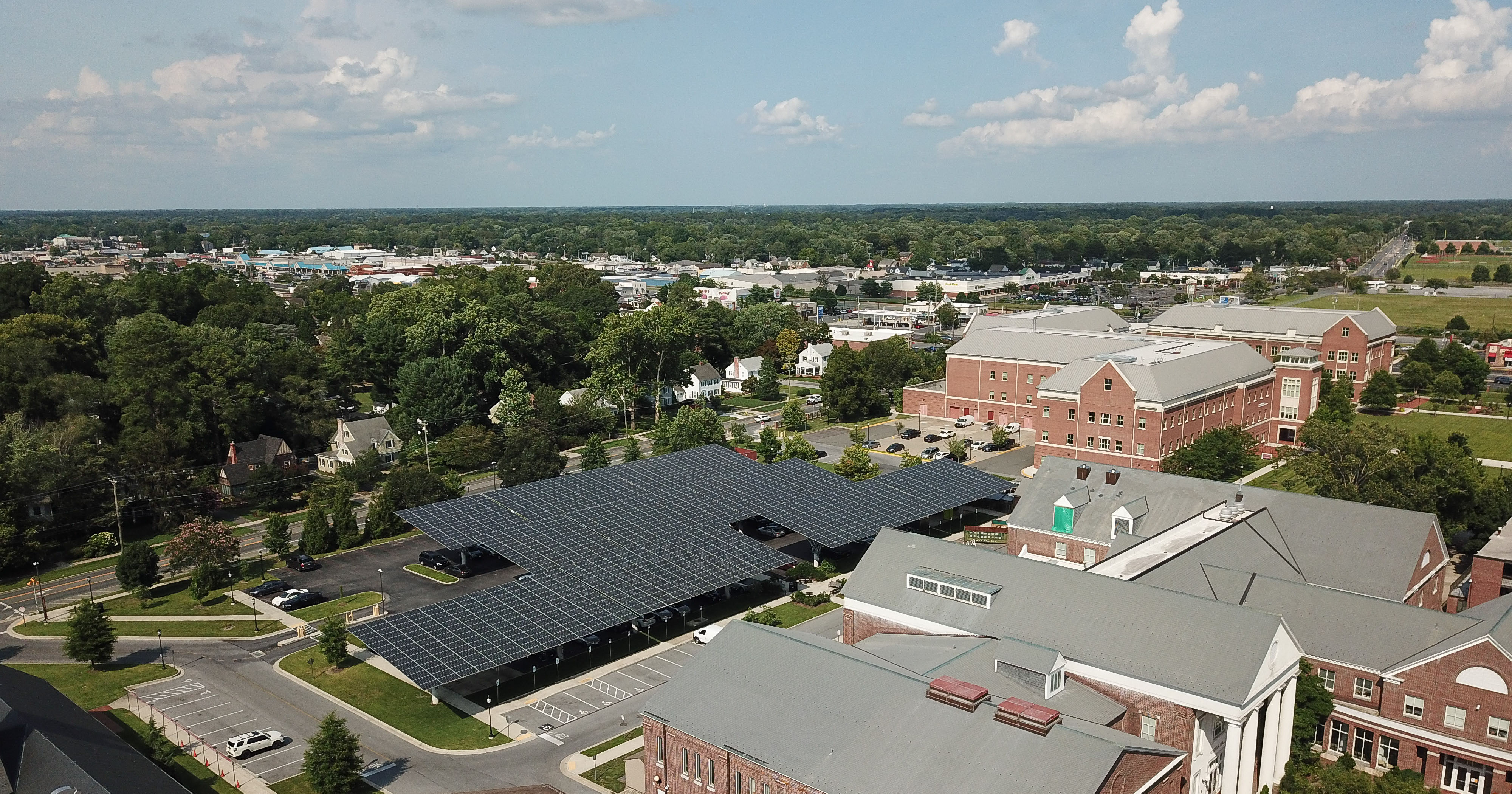 SU Named Top Performer in Energy in 2024 Sustainable Campus Index