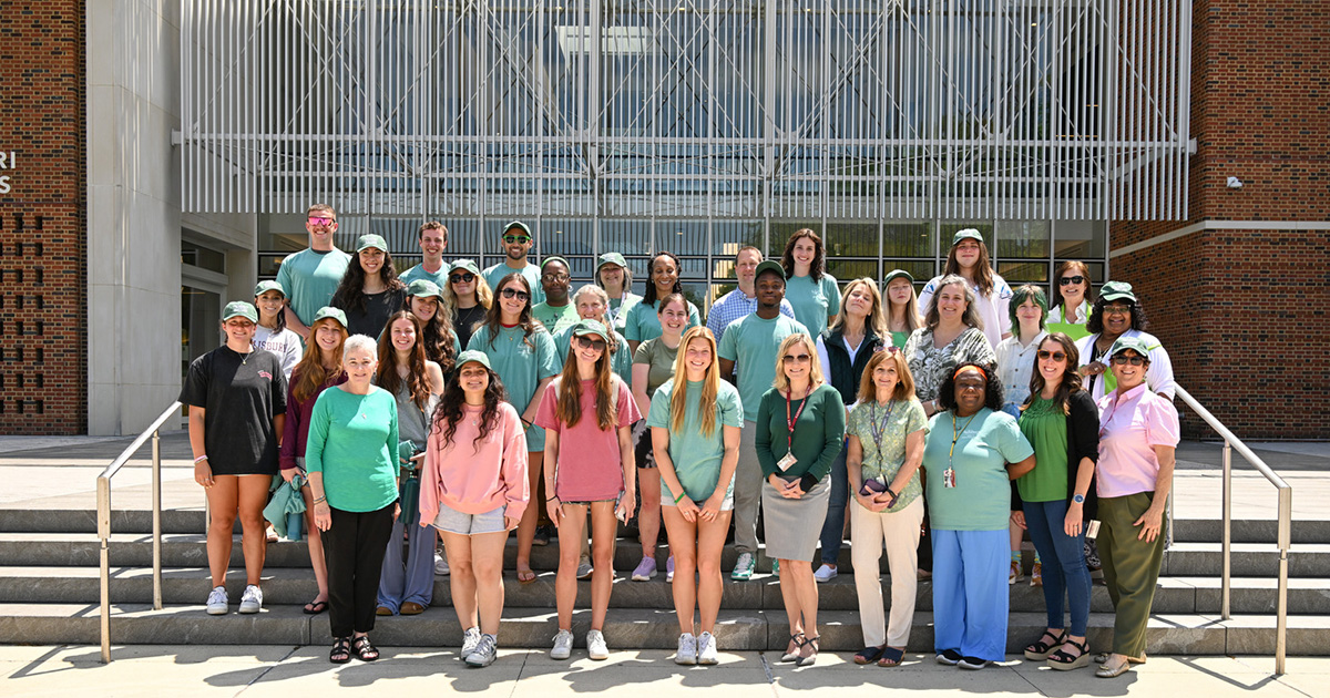 SU's Center for Healthy Communities Goes Green for Children's Mental Health