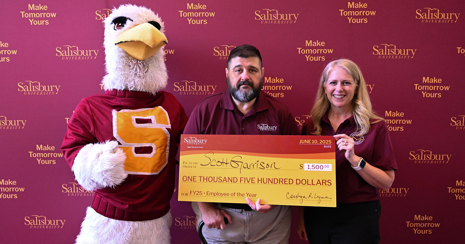 Garrison Named 2025 SU Employee of the Year