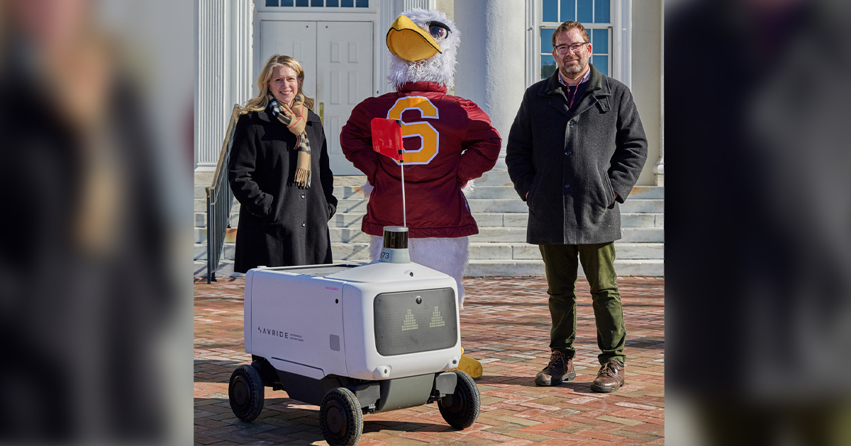 SU Launches On-Campus Robot Food Delivery