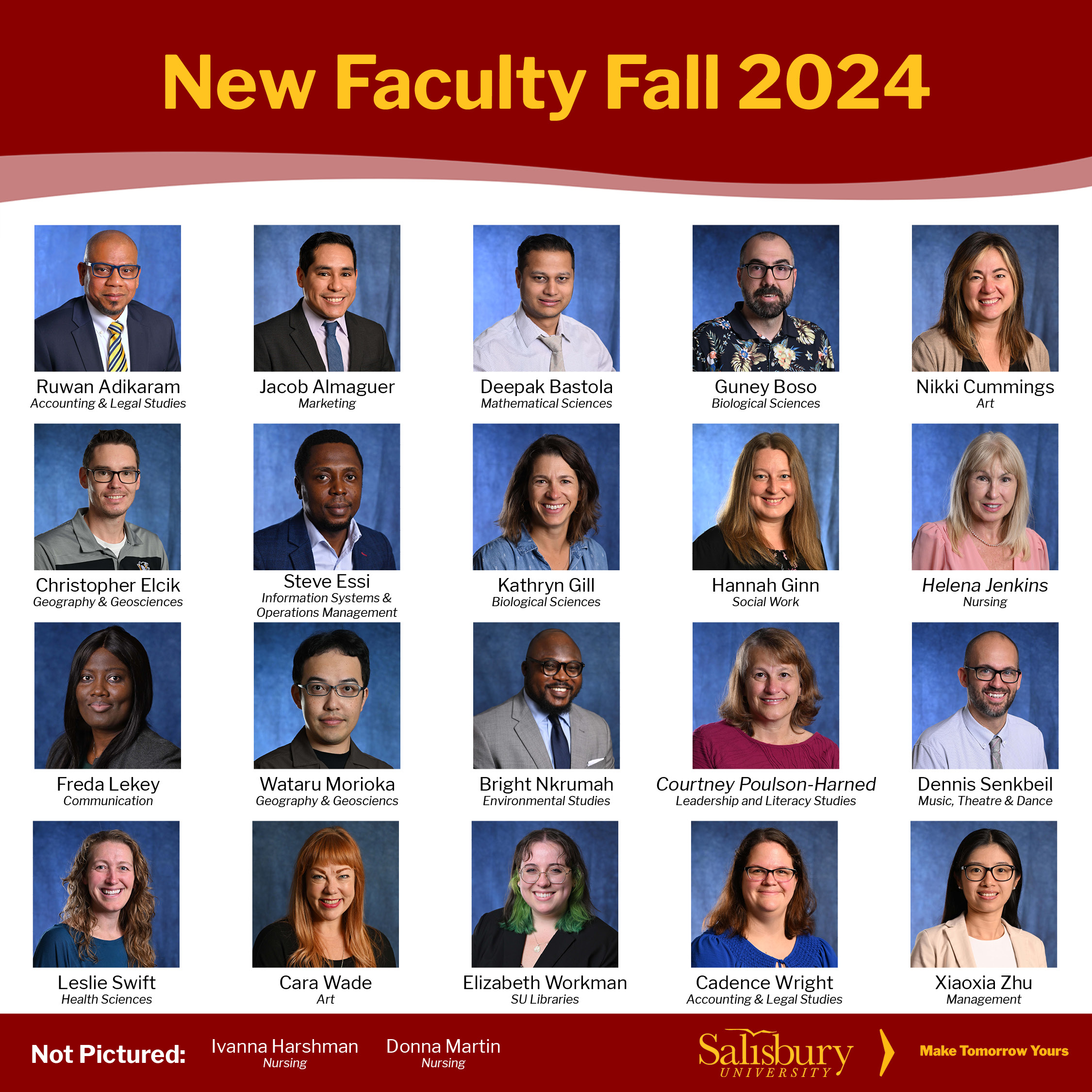 New faculty fall 2024